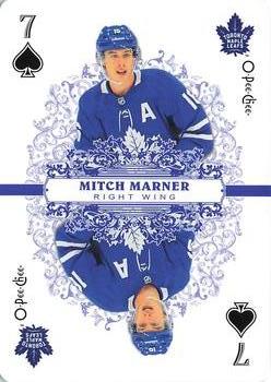 2022-23 O-Pee-Chee - Playing Cards #7♠ Mitch Marner Front