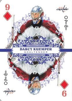 2022-23 O-Pee-Chee - Playing Cards #9♦ Darcy Kuemper Front