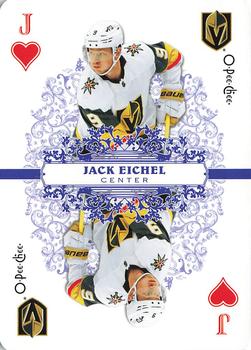 2022-23 O-Pee-Chee - Playing Cards #J♥ Jack Eichel Front