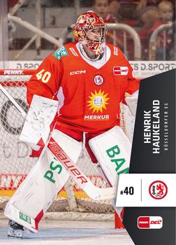 2022-23 Playercards (DEL) #101 Henrik Haukeland Front