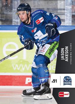 2022-23 Playercards (DEL) #341 Jason Akeson Front