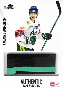 2022-23 Playercards (DEL) - Sticks #DEL-SC01 Sebastian Wannstrom Front