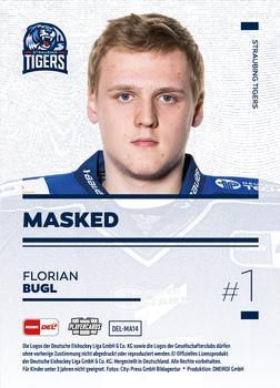 2022-23 Playercards (DEL) - Masked #DEL-MA14 Florian Bugl Back