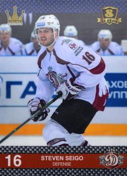 2016-17 Corona KHL 8th Season (unlicensed) #123 Steven Seigo Front