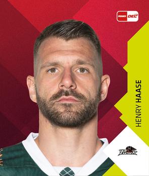 2022-23 Playercards Stickers (DEL) #005 Henry Haase Front