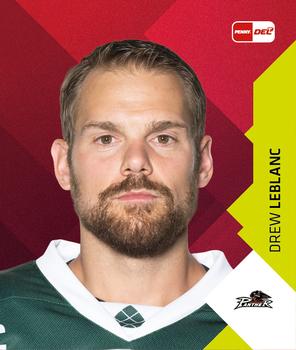 2022-23 Playercards Stickers (DEL) #015 Drew Leblanc Front