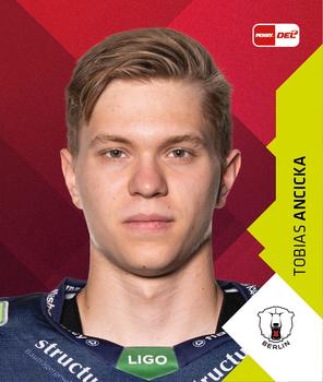 2022-23 Playercards Stickers (DEL) #027 Tobias Ancicka Front