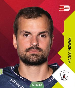 2022-23 Playercards Stickers (DEL) #030 Marco Nowak Front