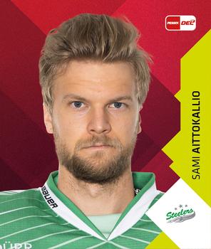 2022-23 Playercards Stickers (DEL) #050 Sami Aittokallio Front