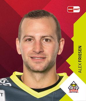 2022-23 Playercards Stickers (DEL) #095 Alex Friesen Front