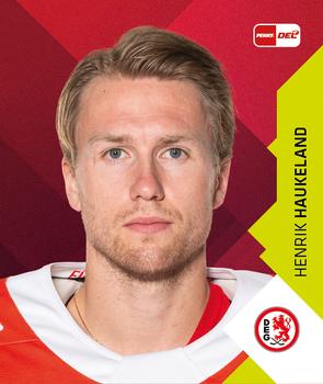 2022-23 Playercards Stickers (DEL) #98 Henrik Haukeland Front