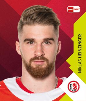 2022-23 Playercards Stickers (DEL) #108 Niklas Heinzinger Front