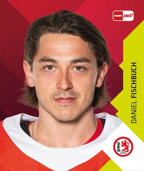 2022-23 Playercards Stickers (DEL) #118 Daniel Fischbuch Front
