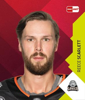2022-23 Playercards Stickers (DEL) #127 Reece Scarlett Front