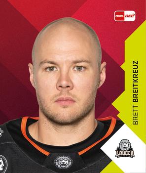 2022-23 Playercards Stickers (DEL) #134 Brett Breitkreuz Front