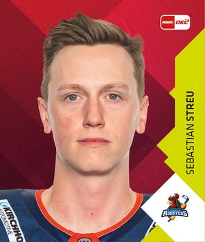 2022-23 Playercards Stickers (DEL) #185 Sebastian Streu Front