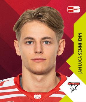 2022-23 Playercards Stickers (DEL) #197 Jan Luca Sennhenn Front