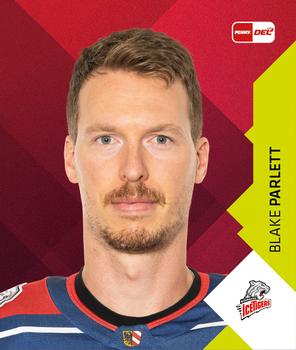 2022-23 Playercards Stickers (DEL) #272 Blake Parlett Front