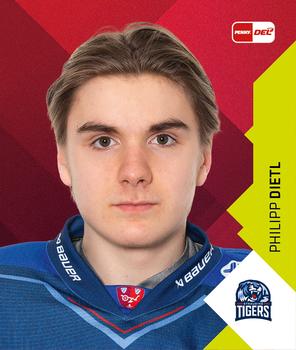 2022-23 Playercards Stickers (DEL) #315 Philipp Dietl Front