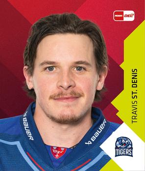 2022-23 Playercards Stickers (DEL) #329 Travis St. Denis Front