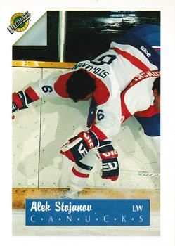 1991 Ultimate Draft - Samples #NNO Alek Stojanov Front