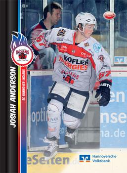 2009-10 Hannover Indians Playercards #53 Josiah Anderson Front