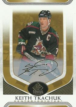 2020-21 SP Signature Edition Legends - Gold Foil #41 Keith Tkachuk Front