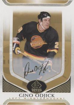 2020-21 SP Signature Edition Legends - Gold Foil #268 Gino Odjick Front