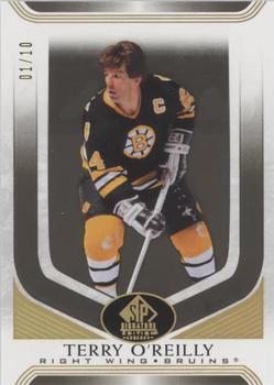 2020-21 SP Signature Edition Legends - Black #84 Terry O'Reilly Front