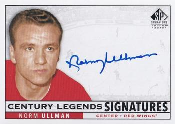 2020-21 SP Signature Edition Legends - Century Legends Signatures #CL-NU Norm Ullman Front