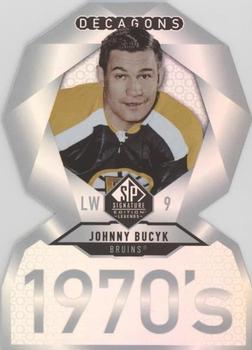 2020-21 SP Signature Edition Legends - Decagons #DC-20 Johnny Bucyk Front
