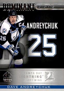 2020-21 SP Signature Edition Legends - Dominant Digits #DD-7 Dave Andreychuk Front