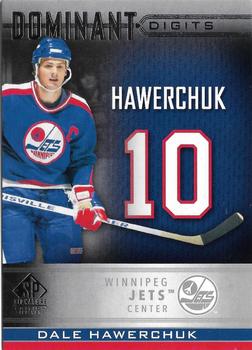 2020-21 SP Signature Edition Legends - Dominant Digits #DD-8 Dale Hawerchuk Front