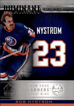 2020-21 SP Signature Edition Legends - Dominant Digits #DD-35 Bob Nystrom Front