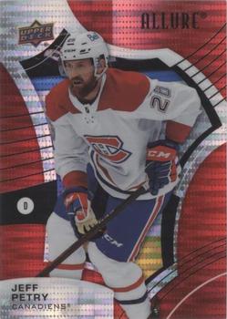 2021-22 Upper Deck Allure - Red Rainbow #50 Jeff Petry Front