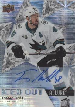 2021-22 Upper Deck Allure - Iced Out Autographs #IO-10 Tomas Hertl Front