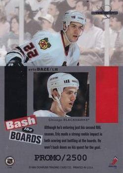 1996-97 Leaf Limited - Bash the Boards Promos #10 Eric Daze Back