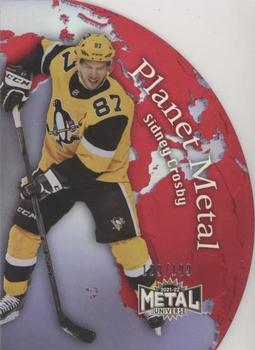 2021-22 SkyBox Metal Universe - Planet Metal Red Achievements #PM-1 Sidney Crosby Front