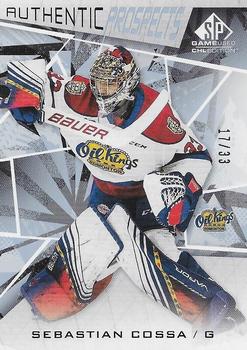 2021-22 SP Game Used CHL #15 Sebastian Cossa Front
