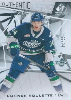 2021-22 SP Game Used CHL #63 Conner Roulette Front