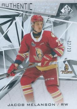 2021-22 SP Game Used CHL #64 Jacob Melanson Front