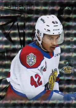 2021-22 SP Game Used CHL - Foilboard Silver #25 Justin Sourdif Front