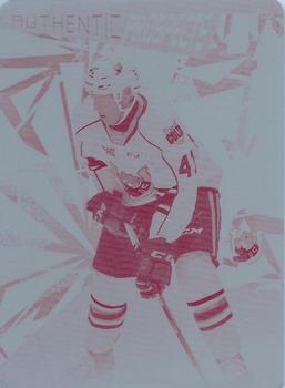 2021-22 SP Game Used CHL - Printing Plates Magenta #61 Evan Vierling Front