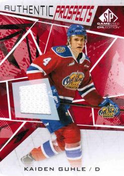 2021-22 SP Game Used CHL - Memorabilia Red #5 Kaiden Guhle Front