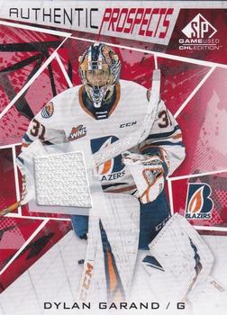 2021-22 SP Game Used CHL - Memorabilia Red #30 Dylan Garand Front