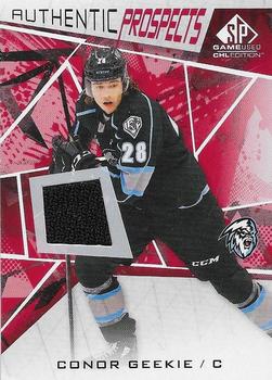 2021-22 SP Game Used CHL - Memorabilia Red #49 Conor Geekie Front