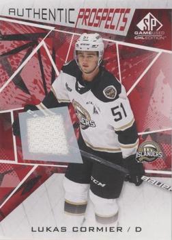 2021-22 SP Game Used CHL - Memorabilia Red #59 Lukas Cormier Front