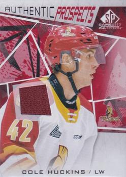 2021-22 SP Game Used CHL - Memorabilia Red #69 Cole Huckins Front