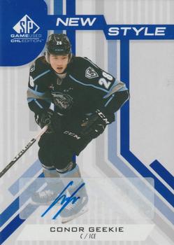 2021-22 SP Game Used CHL - New Style Autograph #NS-CG Conor Geekie Front