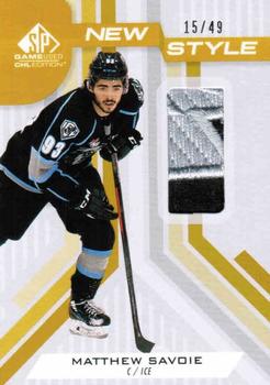 2021-22 SP Game Used CHL - New Style Patches #NS-MS Matthew Savoie Front